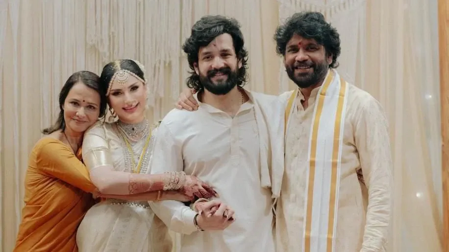 వైభవంగా అఖిల్ వివాహ వేడుక.. పెళ్లి ఫోటోలు షేర్ చేసిన అక్కినేని నాగార్జున